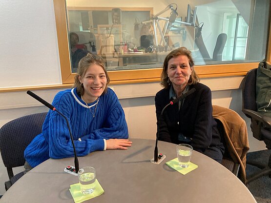 Jacqueline Kornmüller und Julia Moser