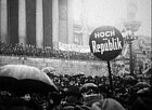 Die Proklamierung der Republik Deutsch-Österreich, 1918 © Österreichisches Filmmuseum