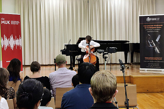 Elvis Herndl, Violoncello (Publikumspreis Goldene Note 2021)