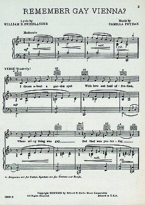 Podium Operette: Remember Gay Vienna - O Wien, mein liebes Wien