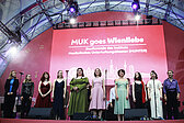 MUNTER Studierende am Wienliebe Festival © Isabell Schatz