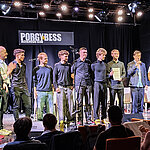 MUK Jazz & Acoustic Nachwuchspreis: Die Mini Big Band der Ms15 im Porgy & Bess © privat 