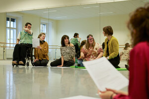 Probensituation bei JETZT! 2024/25. Foto © Tommy Hetzel/BURG 