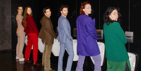 v.l.n.r.: Hubert Chojniak, Vivian Micksch, Kevin Bianco, Jonas Hämmerle, Lena Sophie Knapp, Dana Koganova © Nele Christoph