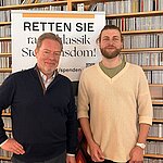 Andreas Stoehr und Simeon Ohlsen bei aufgemukt! c MUK