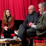 v.l.n.r.: Susana Zapke, Thomas Mießgang und Wolfgang Fichna