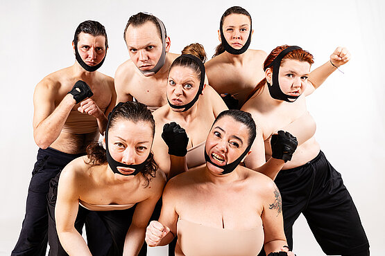 Keeping up with the Penthesileas im Kosmos Theater. Foto © Kosmos Theater Wien/Bettina Frenzel