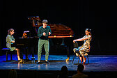 mozarteum: Chiara Schmidt (Klavier), John Jeffrey Herminghaus (Bariton), Berenike Tölle (Sopran) © W. Simlinger