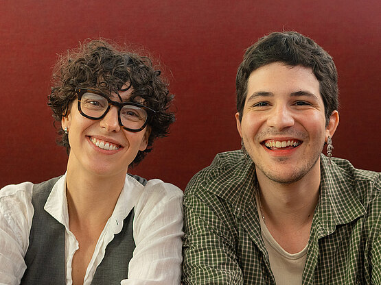 Una Nowak, Marko Kerezović. Foto © Joseph Schimmer/ORF 