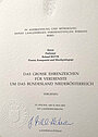 Prof. Roland Batik, Das große Ehrenzeichen für Verdienste um das Bundesland NÖ