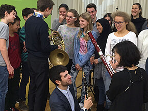 melting.pot mit Instrumentenvorstellung "MUK – Ganz nah dran!"