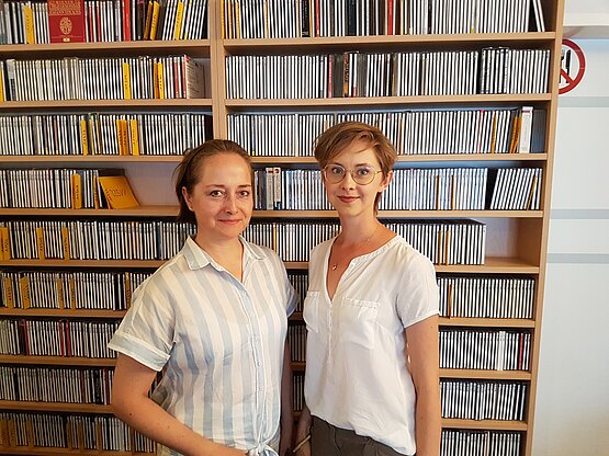 Margit Legler und Paulina Zmuda