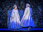 Jil Clesse (Bianca Maria Sforza), Reinwald Kranner (Maximilian I.) © Tiroler Landestheater 
