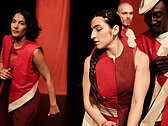 Olivia Mitterhuemer mit Farah Deen / Compagnie Potpourri Dance: Loop © Sigrid Cain