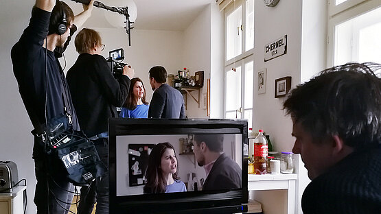 Filmkompetenz an der MUK: Aus Forschung wird Lehre wird konkretes Können und Tun. Foto © Oliver Haffner