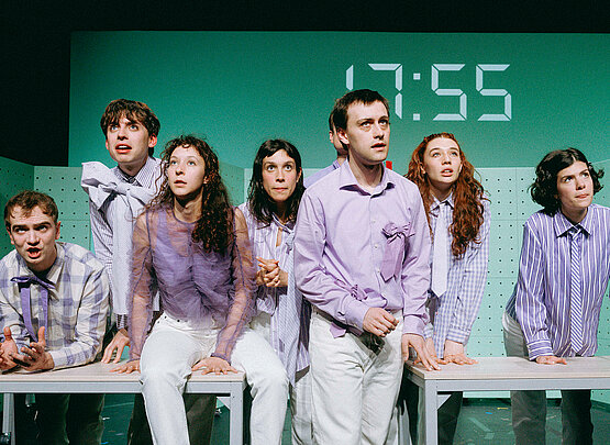 Szenenbild aus „Little Scratch“ im Schauspielhaus Wien. Foto © Marcella Ruiz Cruz, Schauspielhaus 2026