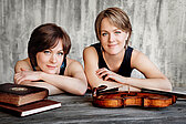 Tatiana Orlova (Klavier) und Yulia Orlova (Violine) 