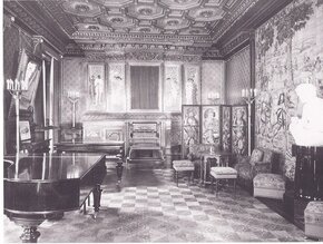 Musiksalon im Palais Wittgenstein um 1910 (heute: Argentinierstrasse 16) © Familie Stonborough.