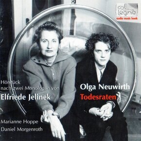 [Translate to English:] Olga Neuwirth: "Todesraten". Hörstück nach zwei Monologen von Elfriede Jelinek. (c) 1999 col legno. Produktion: 1997 Bayerischer Rundfunk.