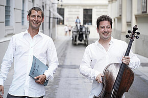 Bernhard Parz und Jörg Ulrich Krah © Marcel Plavec