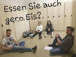 „Essen Sie auch gern Eis?“