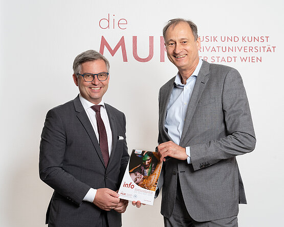 Magnus Brunner, Andreas Mailath-Pokorny © Daniel Kastner