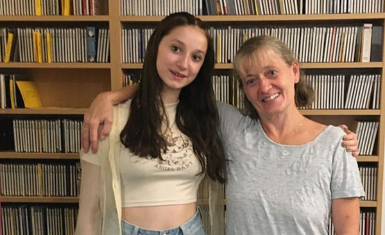 Anouk Leisch und Jolantha Seyfried, Foto: Marion Eigl