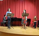 v.l.n.r.: Kaun-Han Wu, Philip Paganini, Elisabeth Zeiler und Susana Zapke